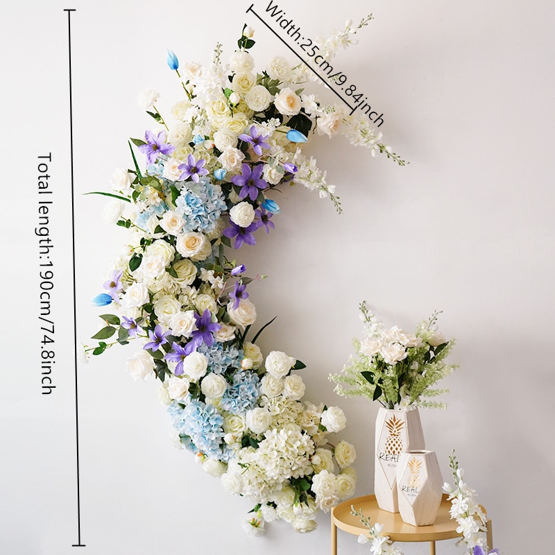 fake wedding arch flowers7
