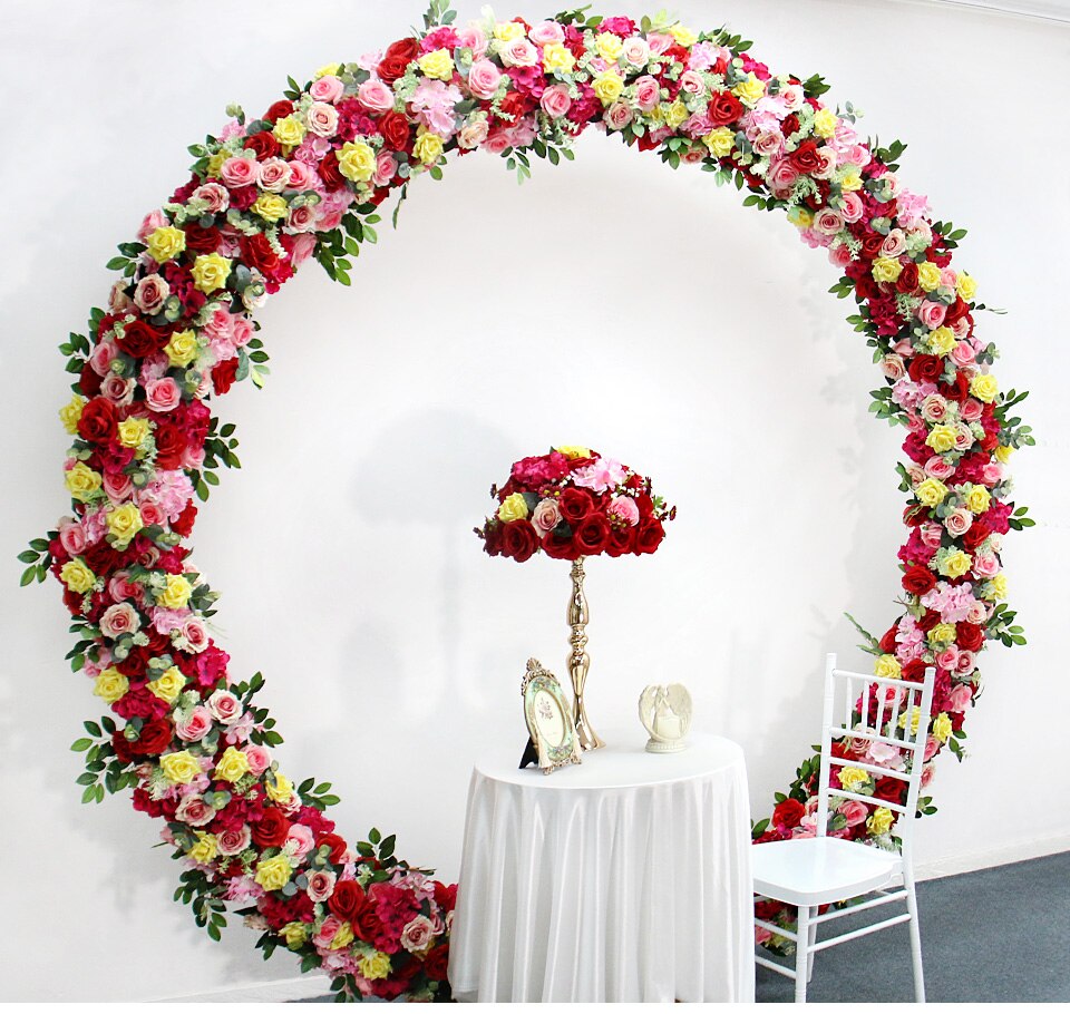 how to put up a flower wall?