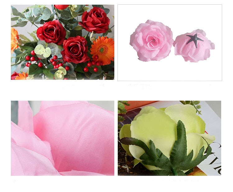 cotton flower arrangement3