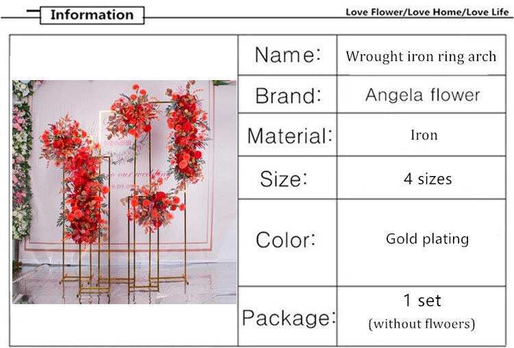 Flower Arch: Designing an elegant flower arch as a focal point.