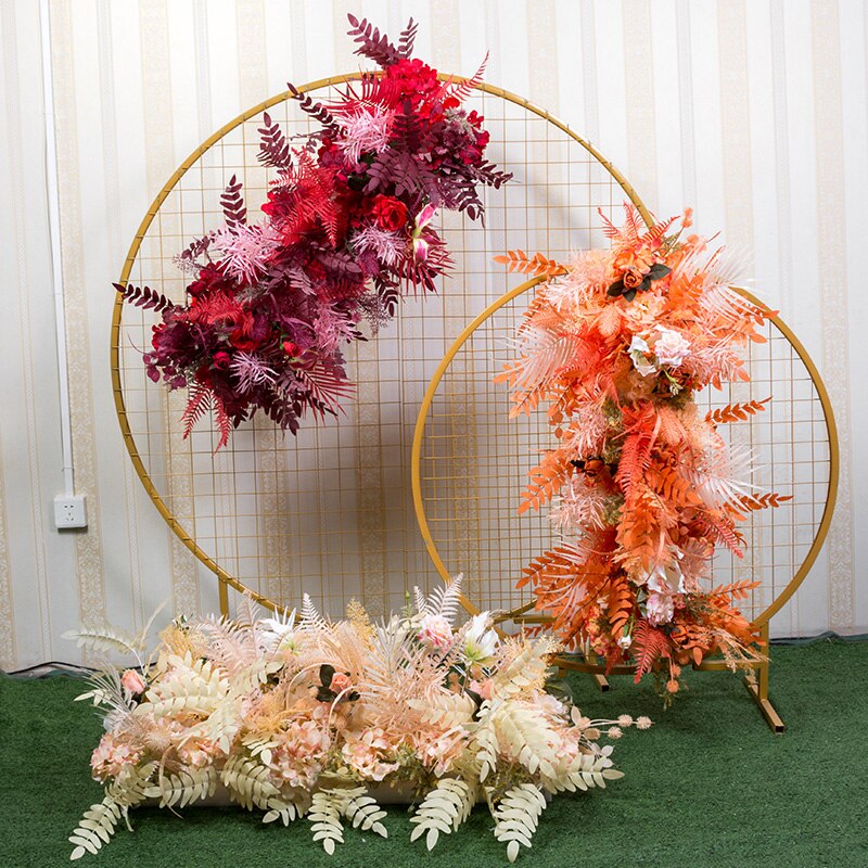 how to make a flower backdrop for wedding?