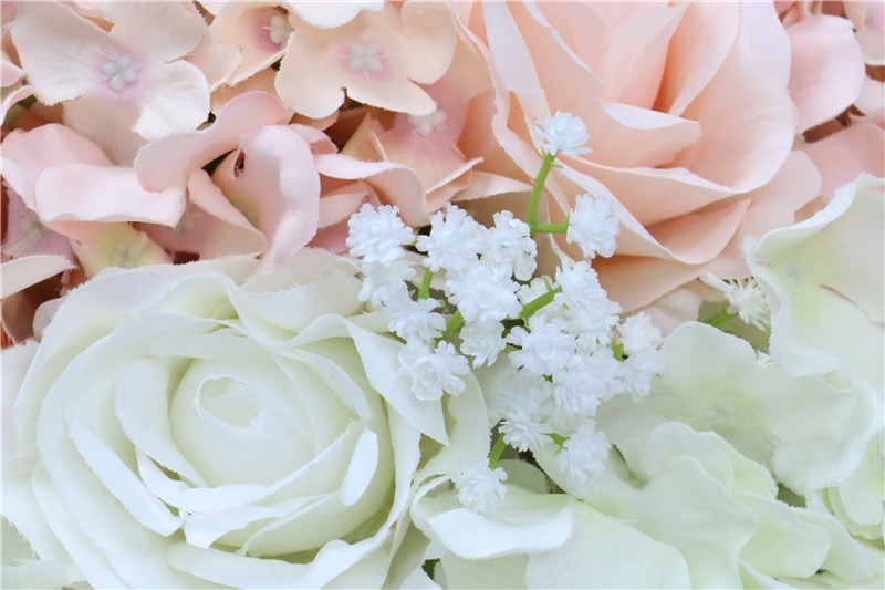 white flower arrangements for dining room table9