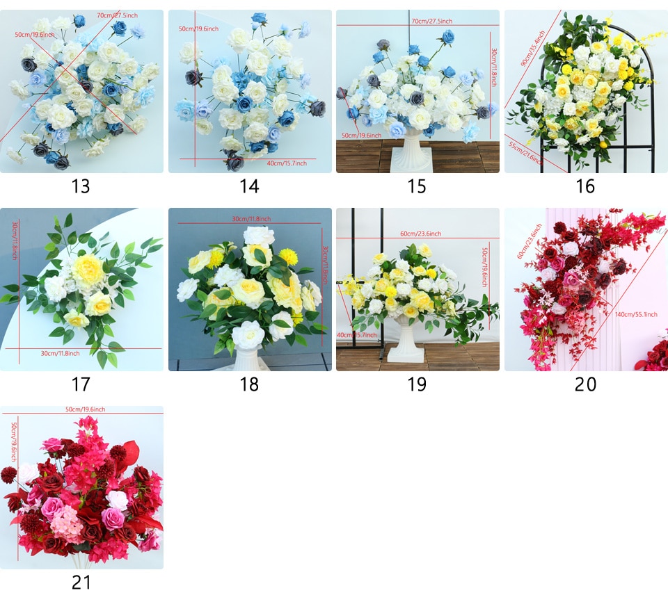 blue tulips flower arrangements3