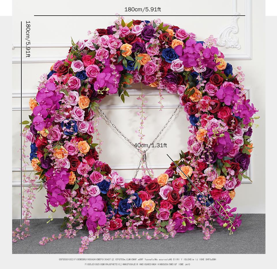 Unique Hanging Floral Displays: Innovative Swag Arrangement Ideas