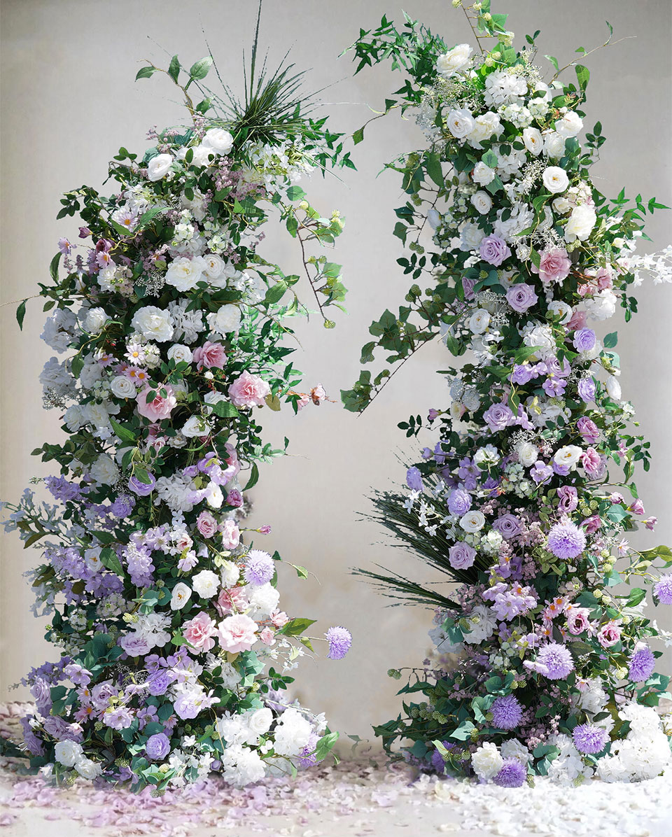how to make a round arch for wedding?