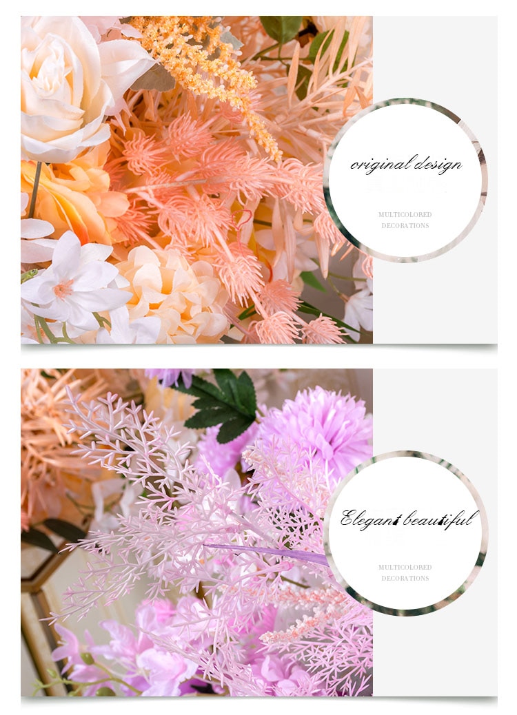Using color and texture to enhance the arrangement