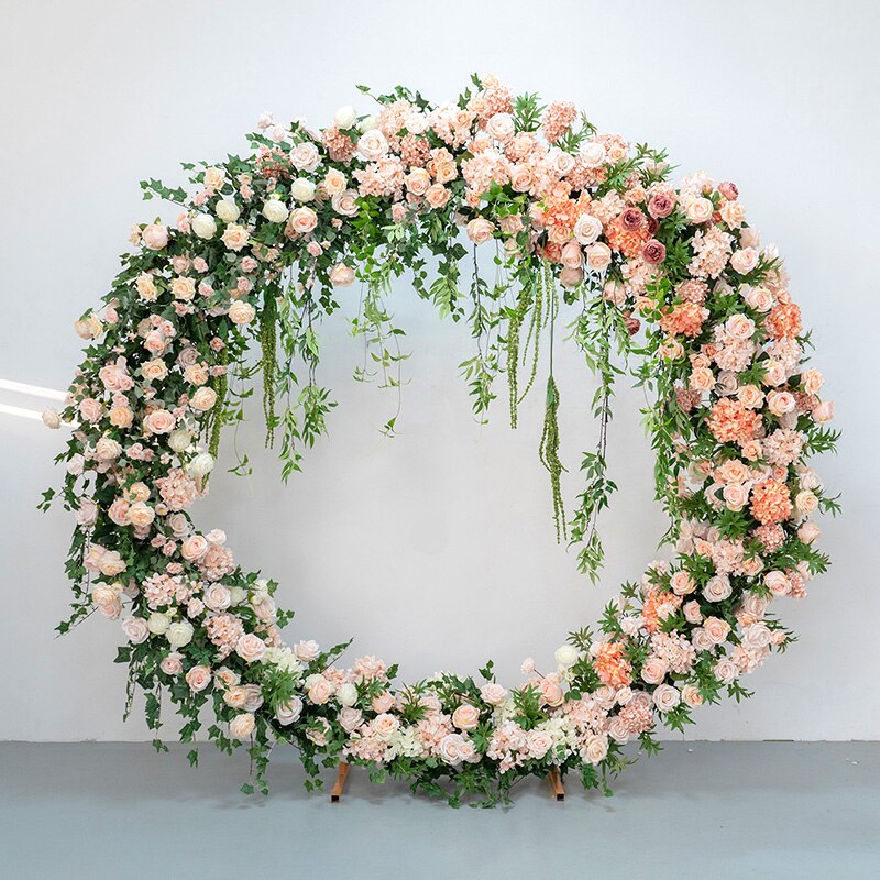 circle wedding arch wreath8