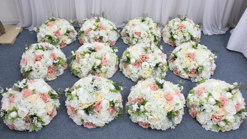 Lilac Wedding Decor, Centerpieces Flower