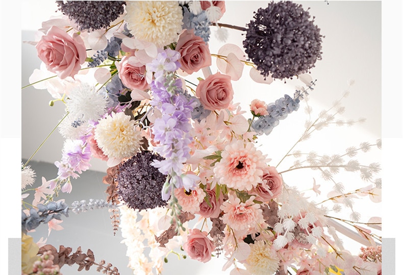 Floral designs and arrangements for wedding cake decoration