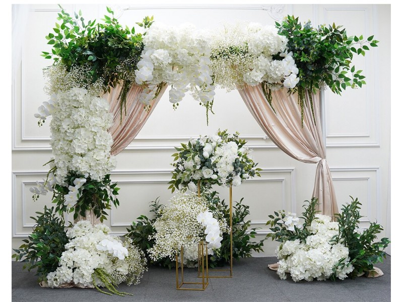 What does a floral wreath symbolize?