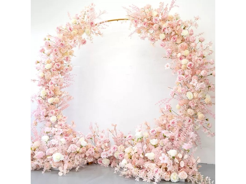how to make a flower wedding arch?