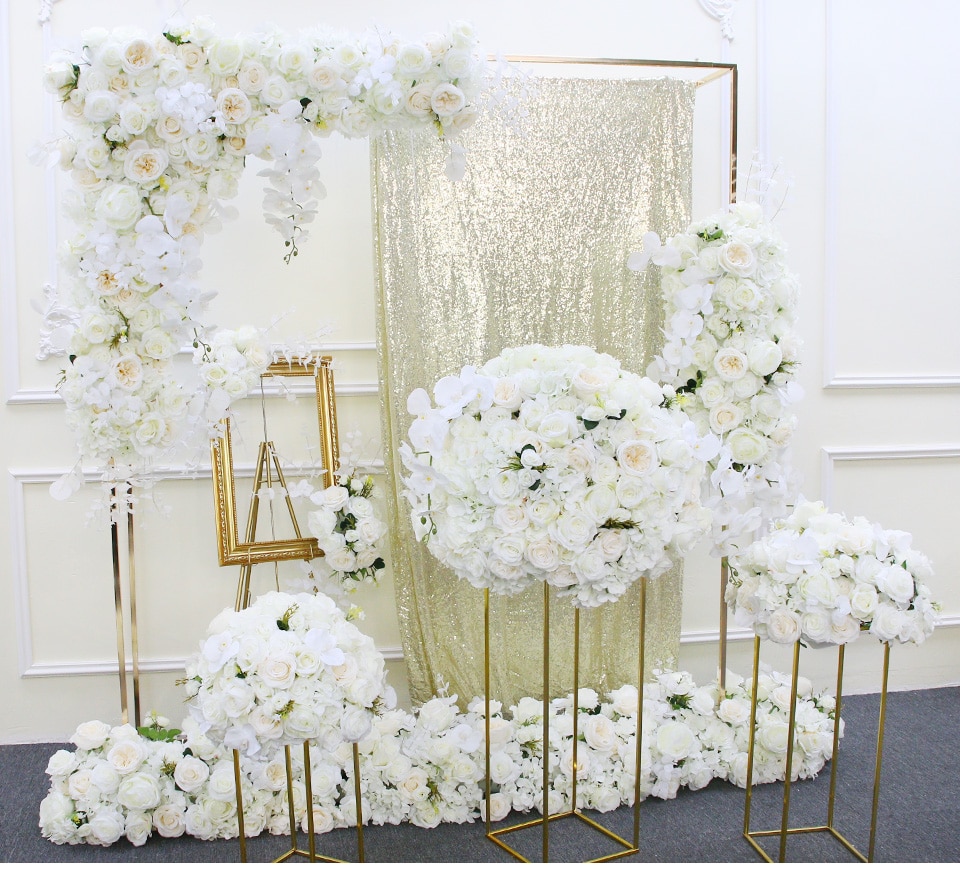 wedding arch floral decorations8
