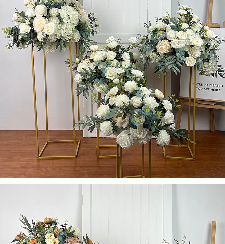 flower arrangements with white azaleas3