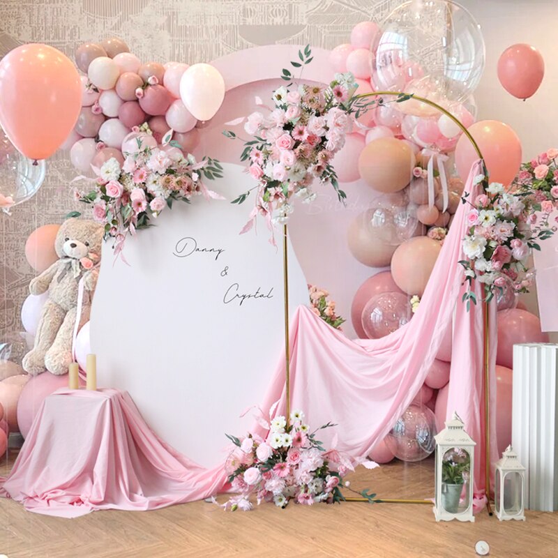 how to make heart hsaped arch wedding?