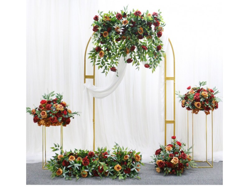 how to assemble flower wall?
