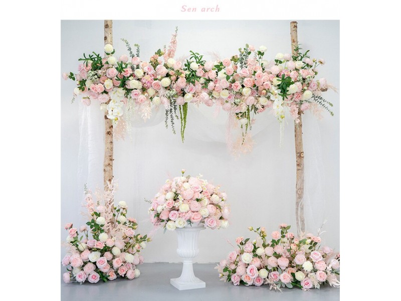 how to decorate pillars for a wedding?