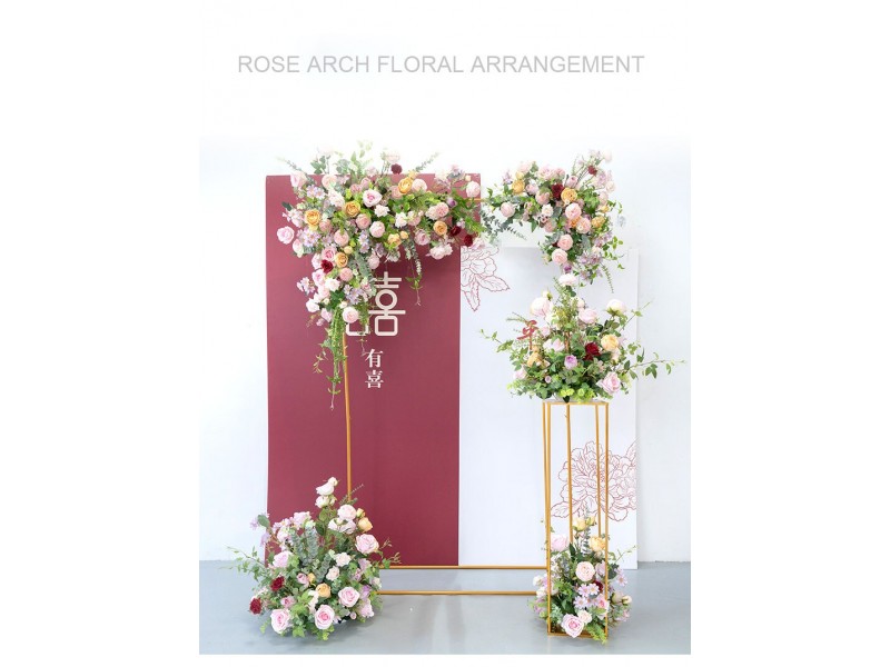 how to keep flowers fresh on wedding arch?