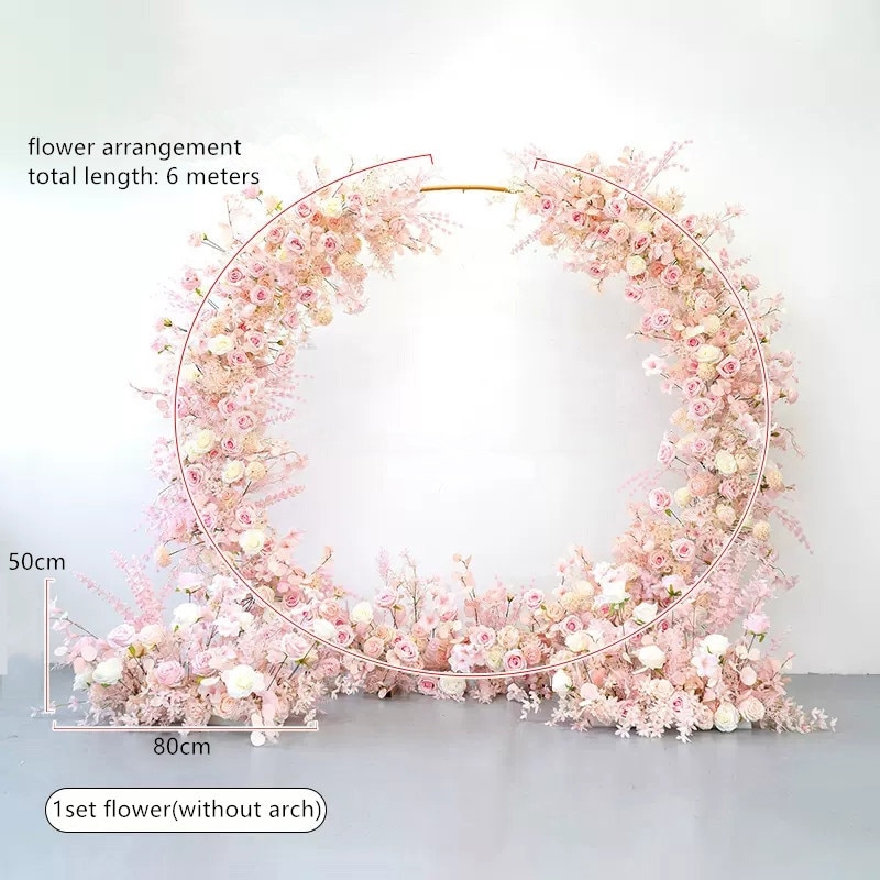 Designing a sturdy and visually appealing wedding arch structure